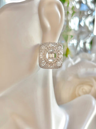Natasha Rhinestone Earrings.