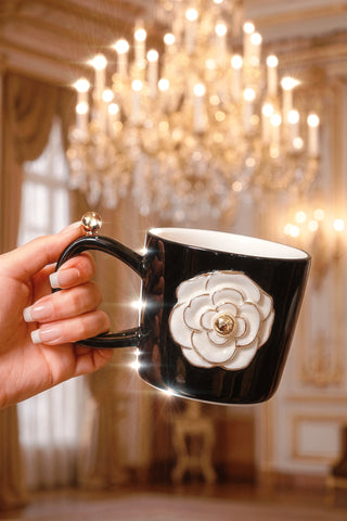 Château Camellia Ceramic Tea/Coffee Cup Set of 2