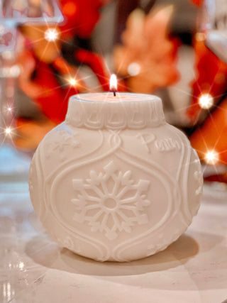 Christmas Tree Ornament Candle - Large.