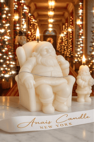The Sleeping Santa Candle
