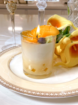 Iced Mango Latte Candle.