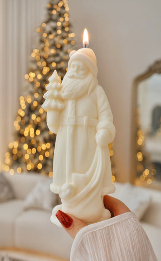 Vela mágica navideña de Papá Noel - XXL