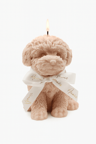 Juego de velas con forma de cachorro de Anaïs