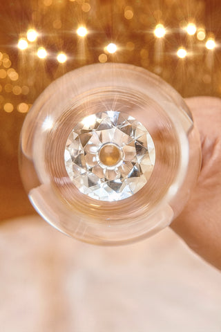 ‘100-Carat’ Diamond Champagne Flute Set of 2™️