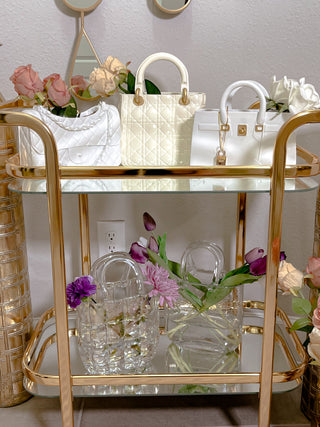 Anastasia Handbag Resin Vase