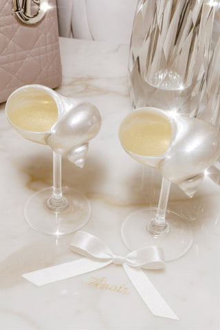 Seashell Enchanté Cup™️ Set of 2 in Glass