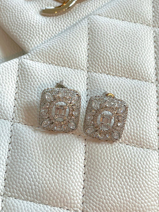 Natasha Rhinestone Earrings.