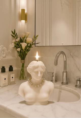 Venus de Milo Portrait Candle