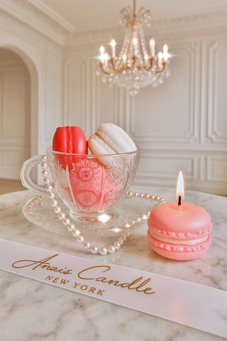 The French Macaron Set of Four - My Valentine