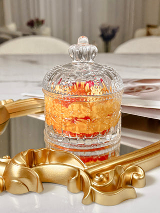 Fruitcake in Candy Jar Candle