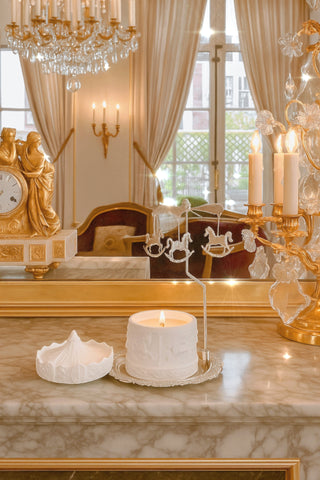 Starry Sky Carousel Candle Set of 3