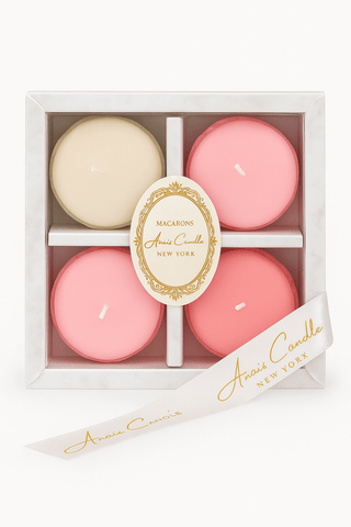The French Macaron Set of Four - My Valentine
