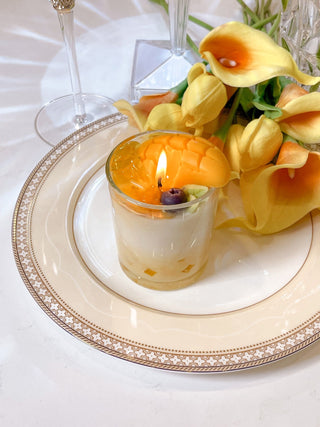 Iced Mango Latte Candle.