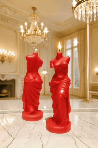 Venus Candle in Lipstick