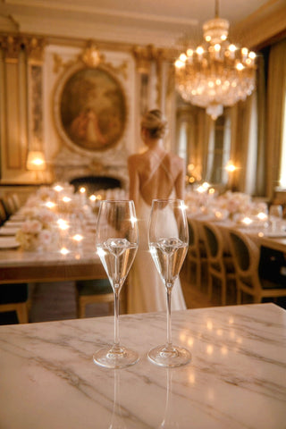‘100-Carat’ Diamond Champagne Flute Set of 2™️