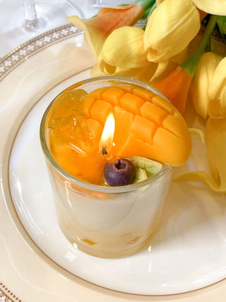 Iced Mango Latte Candle.