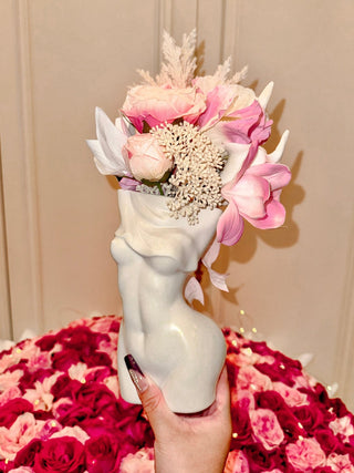 Feminine Ceramic Vase - Anaïs Candle 4