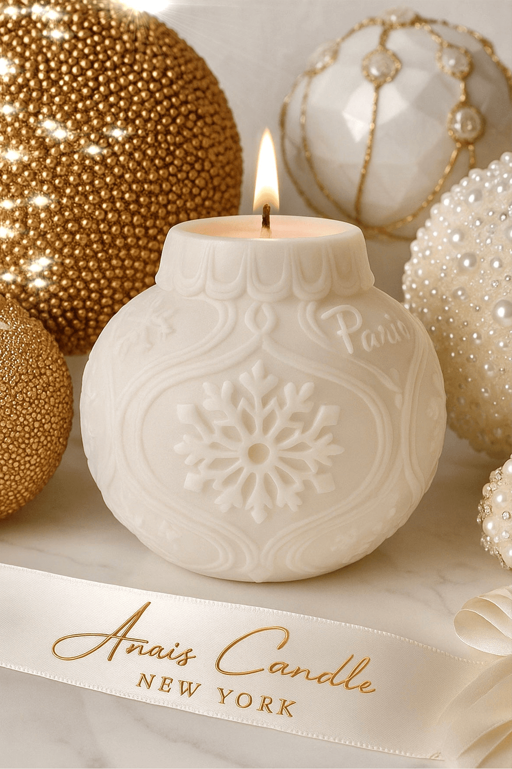 Christmas Tree Ornament Candle - Large – Anaïs Candle