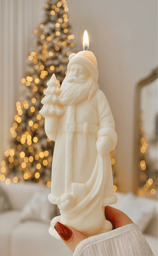 Vela mágica navideña de Papá Noel - XXL