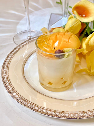 Iced Mango Latte Candle.