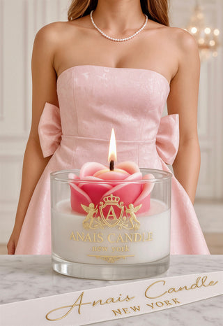 Enchanted Rose Candle