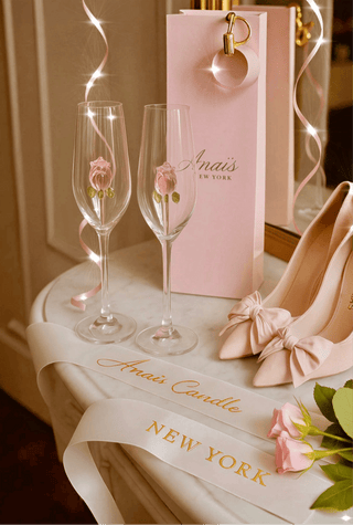La Vie En Rose Champagne Glass Set of 2™️