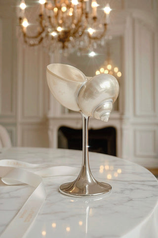 Seashell Enchanté Cup™️ Set of 2 in Silver