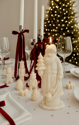 Vela mágica navideña de Papá Noel - XXL