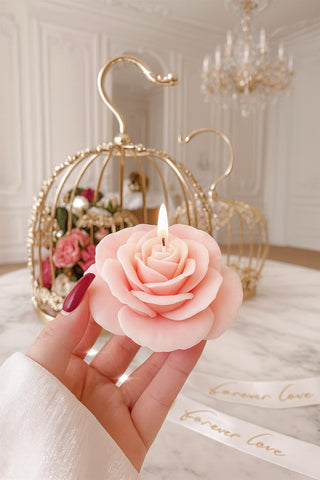 Juego de 3 velas La France Rose