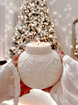 Christmas Tree Ornament Candle - Large.