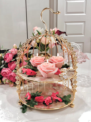 La France Rose Candle Set of 3 available on Anaïs Candle.