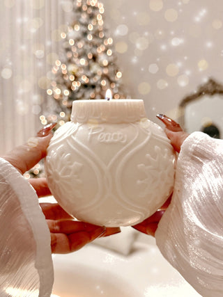 Christmas Tree Ornament Candle - Large.