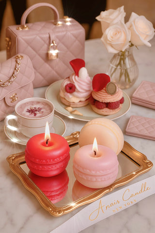 The French Macaron Set of Four - My Valentine