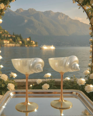 Seashell Enchanté Cup™️ Set of 2 in Gold