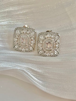 Natasha Rhinestone Earrings.