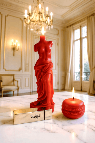 Venus Candle in Lipstick