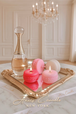 The French Macaron Set of Four - My Valentine