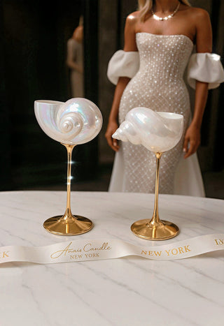 Seashell Enchanté Cup™️ Set of 2 in Gold