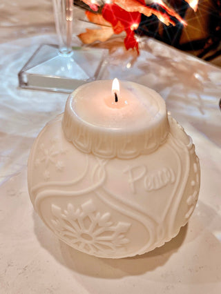 Christmas Tree Ornament Candle - Large.