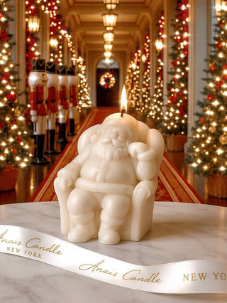 The Sleeping Santa Candle