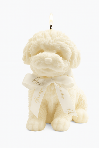 Juego de velas con forma de cachorro de Anaïs