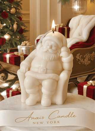 The Sleeping Santa Candle
