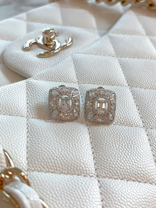 Natasha Rhinestone Earrings.