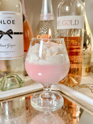 Bear & Pink Drink Candle 6.
