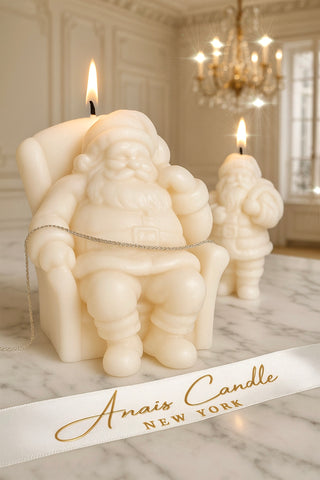 The Sleeping Santa Candle