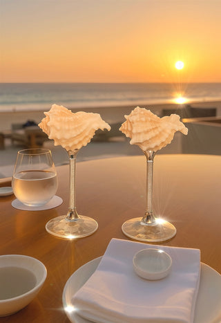 Coppa Sirena Seashell Cup™️ Set of 2 in Crystal