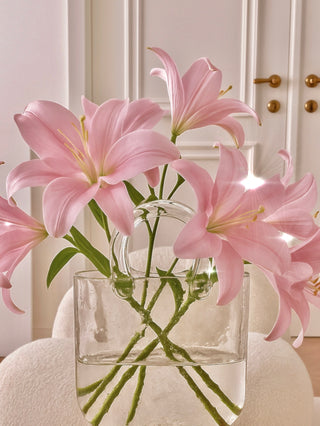 Olivia Glass Handbag Vase