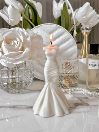 Romantic Gown Candle.