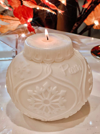 Christmas Tree Ornament Candle - Large.