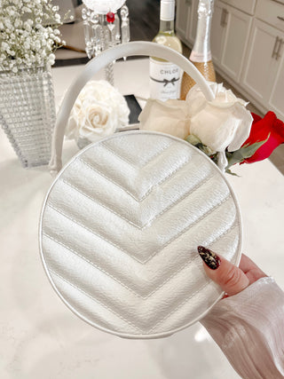 Sofia Round Handbag Resin Vase